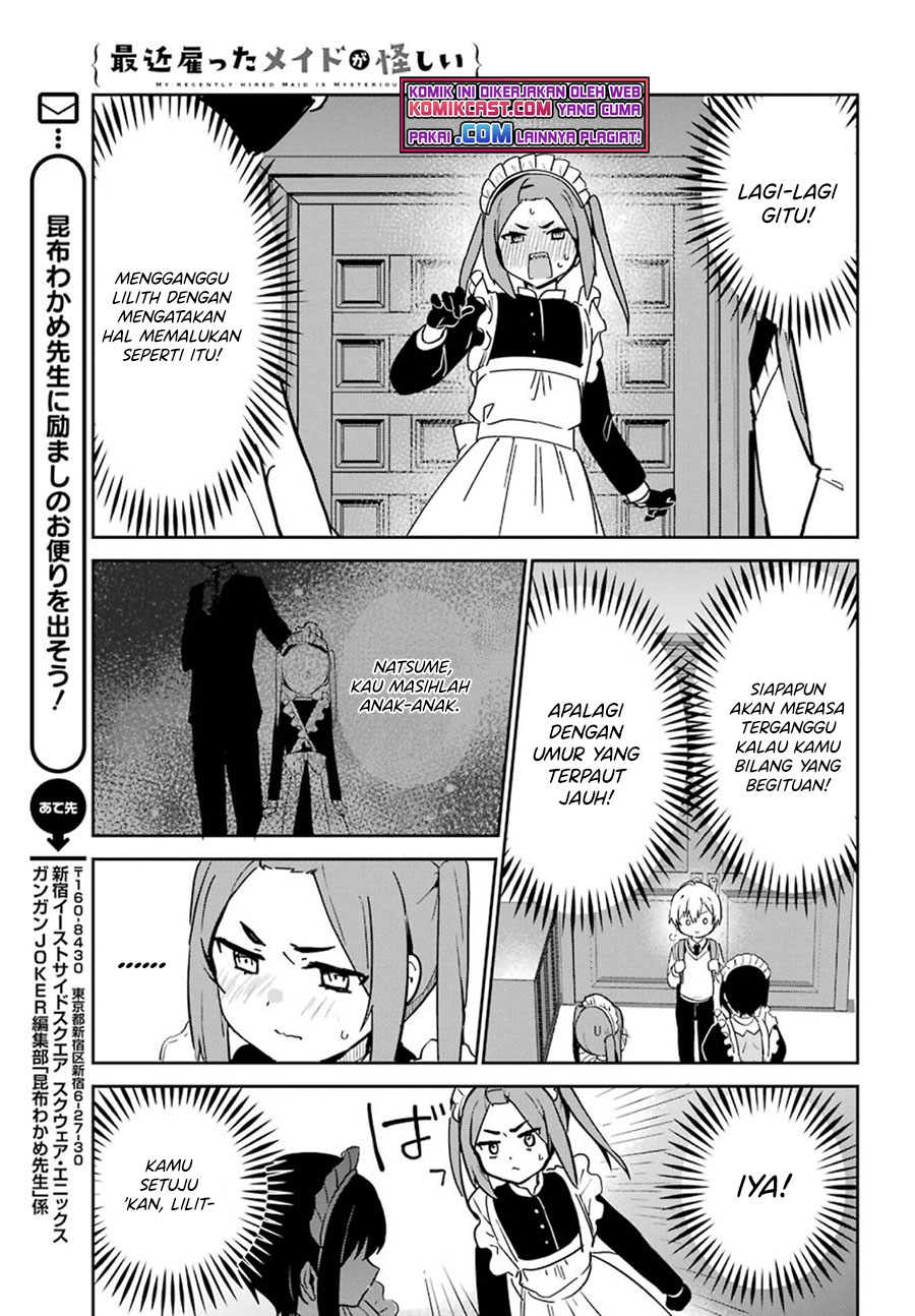 My Recently Hired Maid Is Suspicious Chapter 23 Bahasa Indonesia