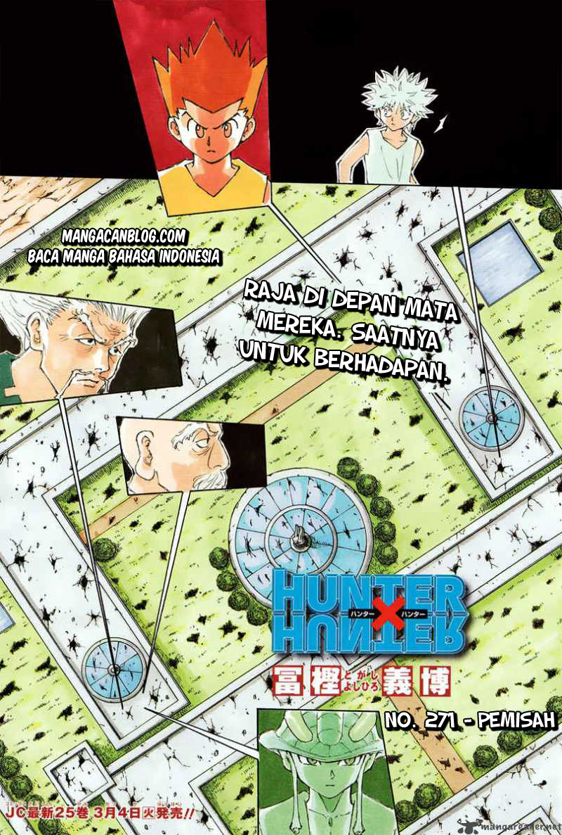 Hunter x Hunter Chapter 271 Bahasa Indonesia