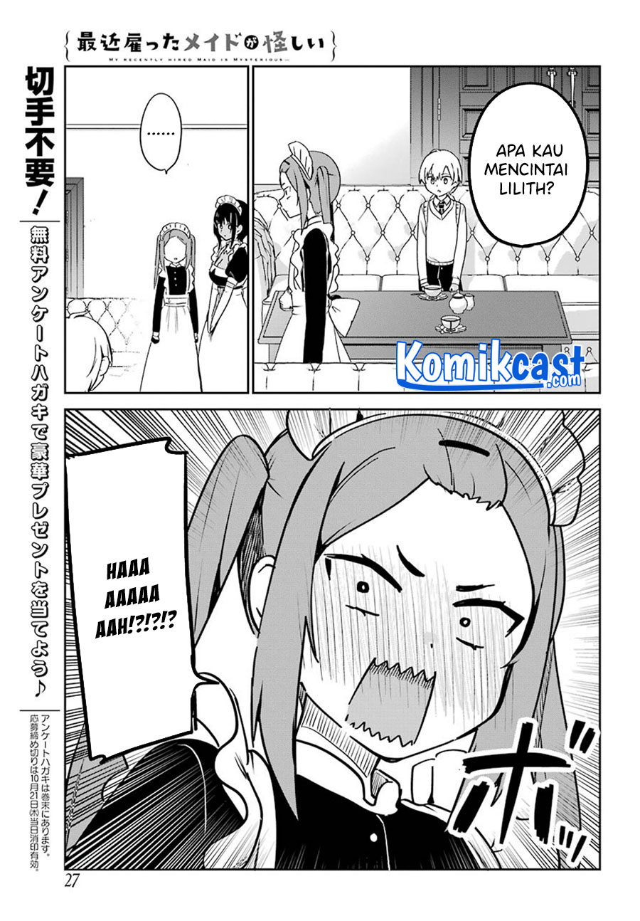 My Recently Hired Maid Is Suspicious Chapter 22 Bahasa Indonesia