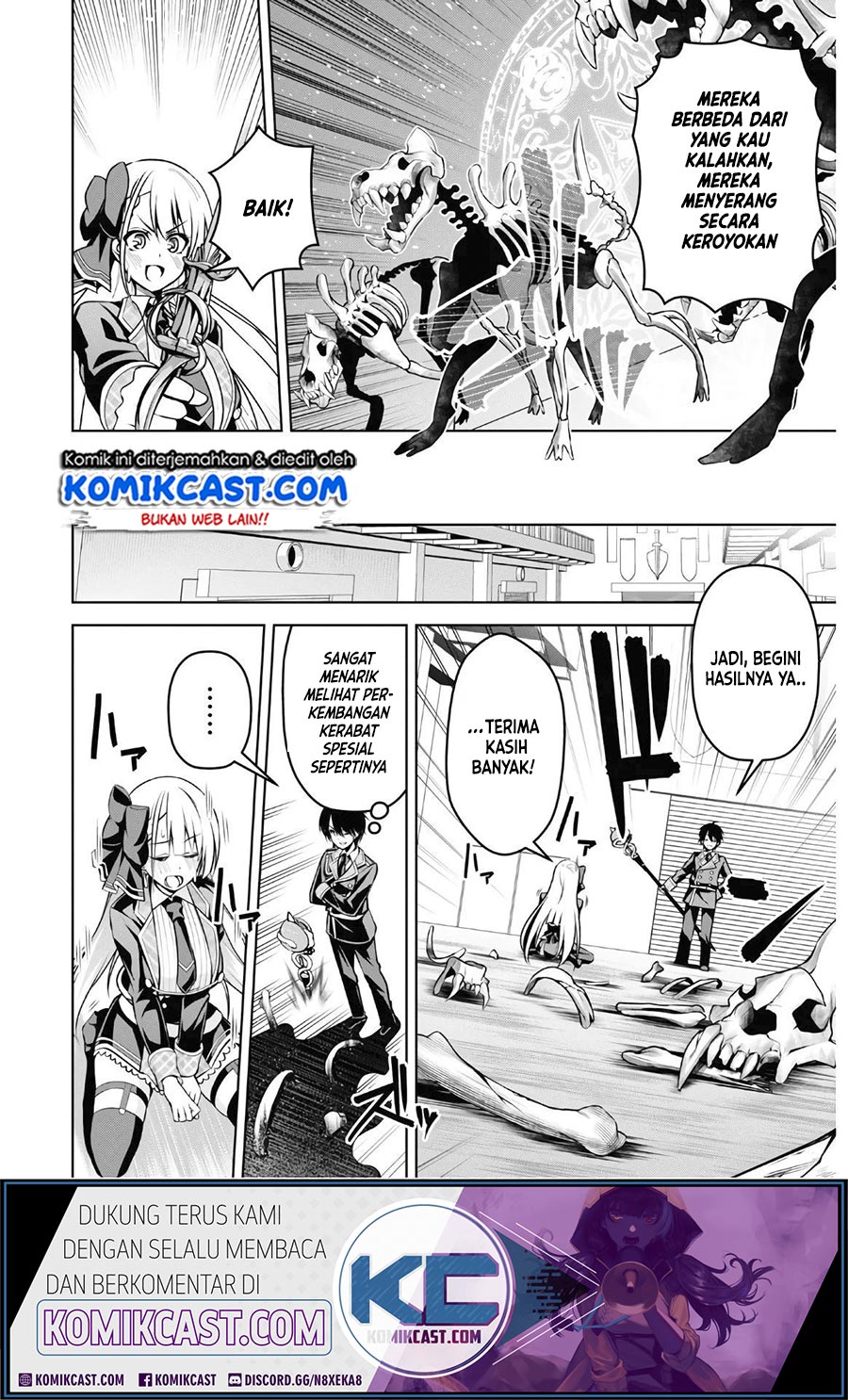 Demon’s Sword Master of Excalibur School Chapter 8 Bahasa Indonesia