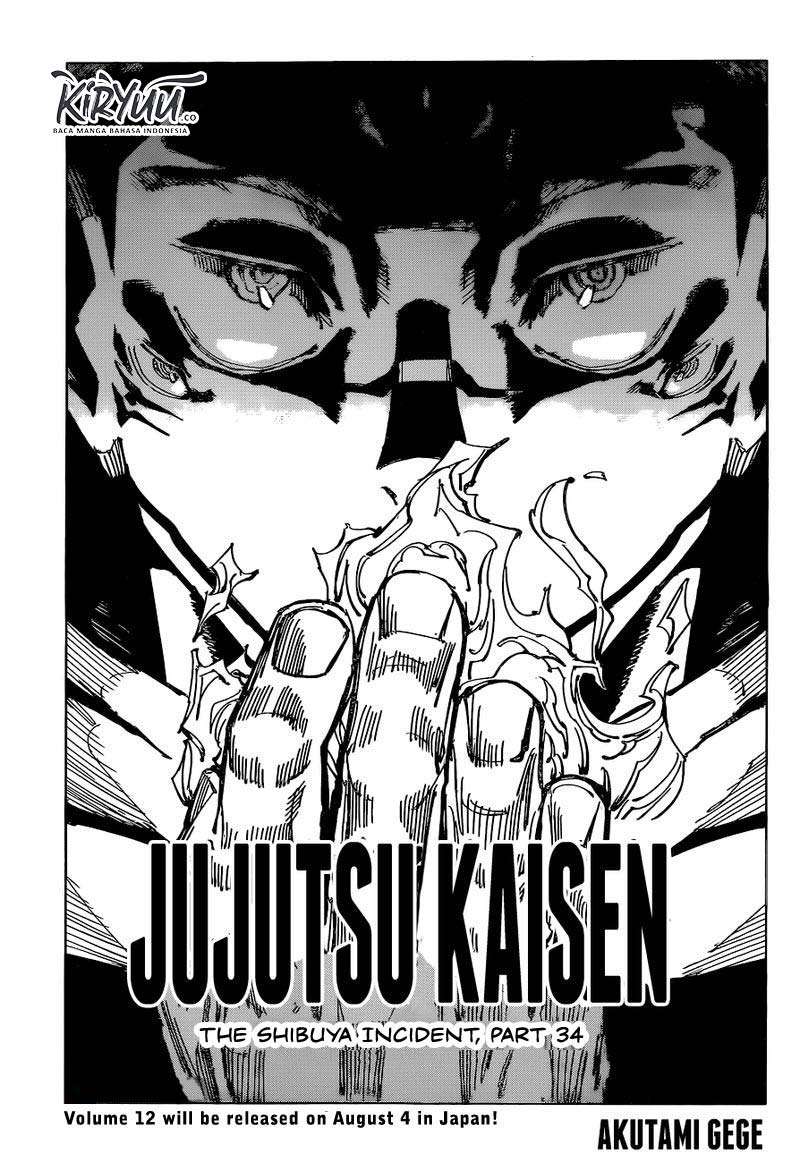 Jujutsu Kaisen Chapter 116 Bahasa Indonesia