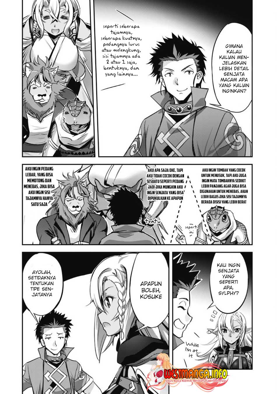 Craft Game no Nouryoku de Isekai Kouryaku!! Chapter 17 Bahasa Indonesia