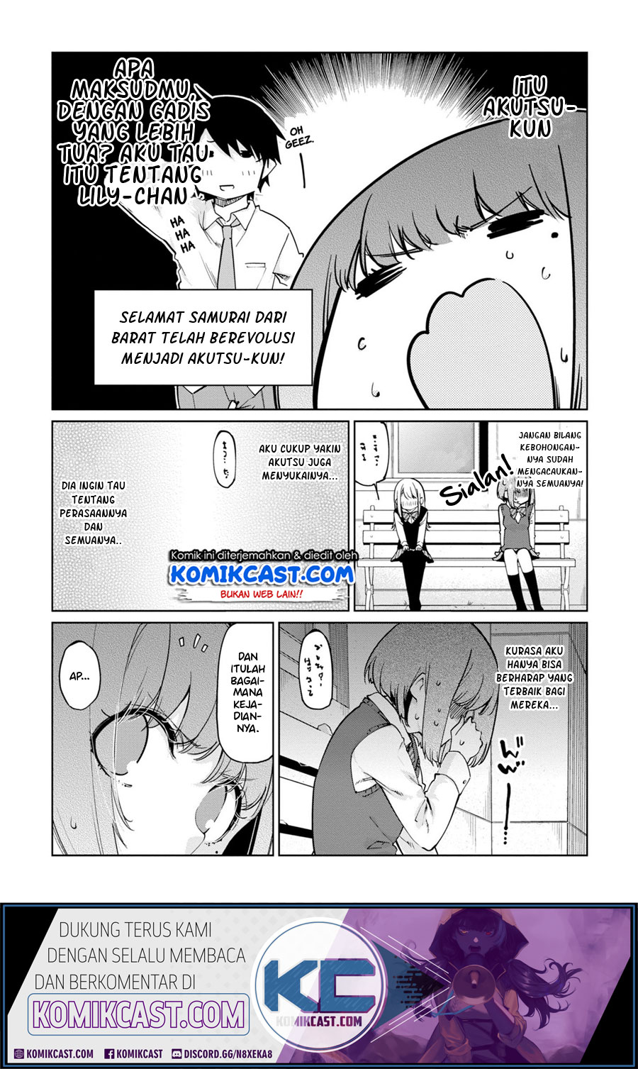 Oroka na Tenshi wa Akuma to Odoru Chapter 38 Bahasa Indonesia