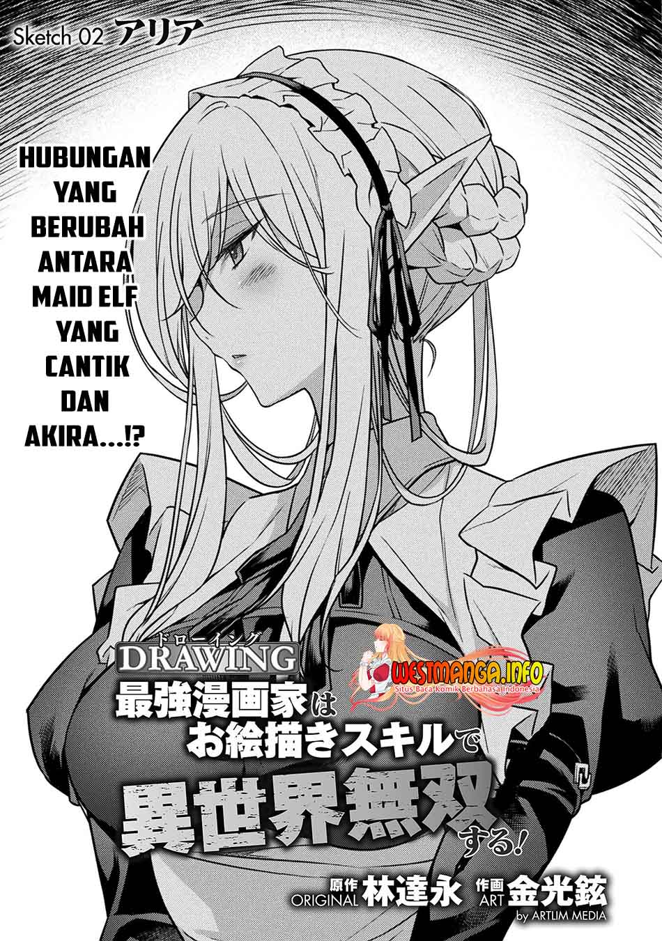 Drawing: Saikyou Mangaka Wa Oekaki Skill De Isekai Musou Suru! Chapter 02 Bahasa Indonesia