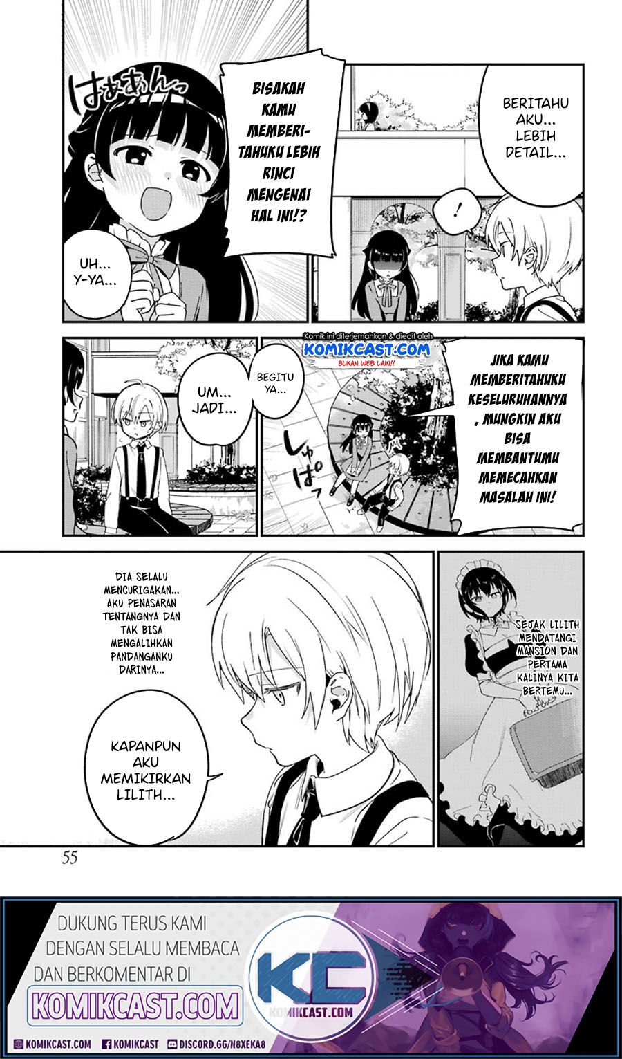 My Recently Hired Maid Is Suspicious Chapter 13 Bahasa Indonesia