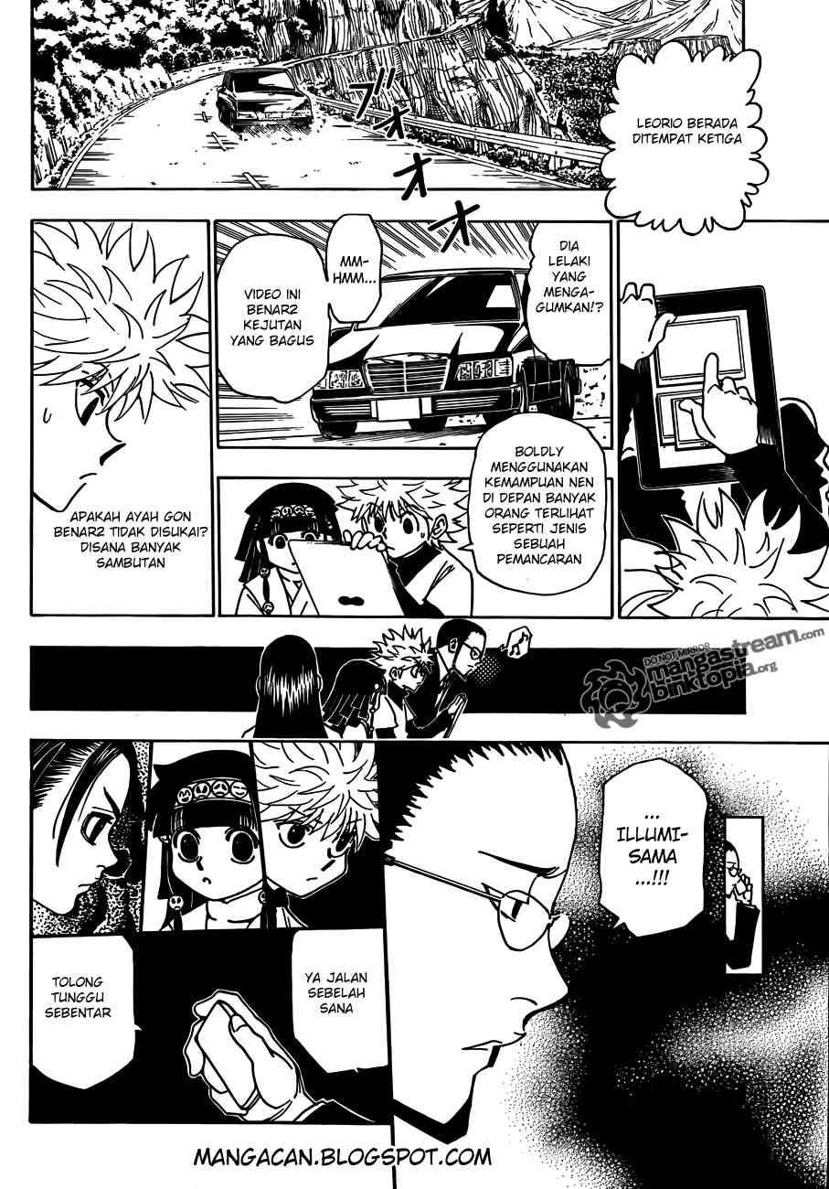 Hunter x Hunter Chapter 326 Bahasa Indonesia