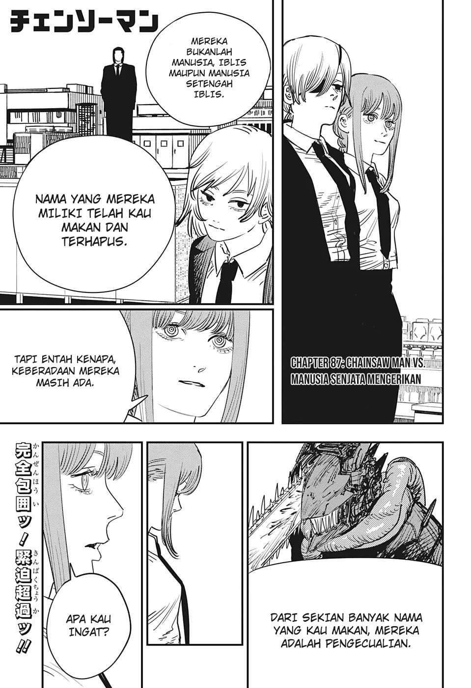 Chainsaw Man Chapter 87 Bahasa Indonesia