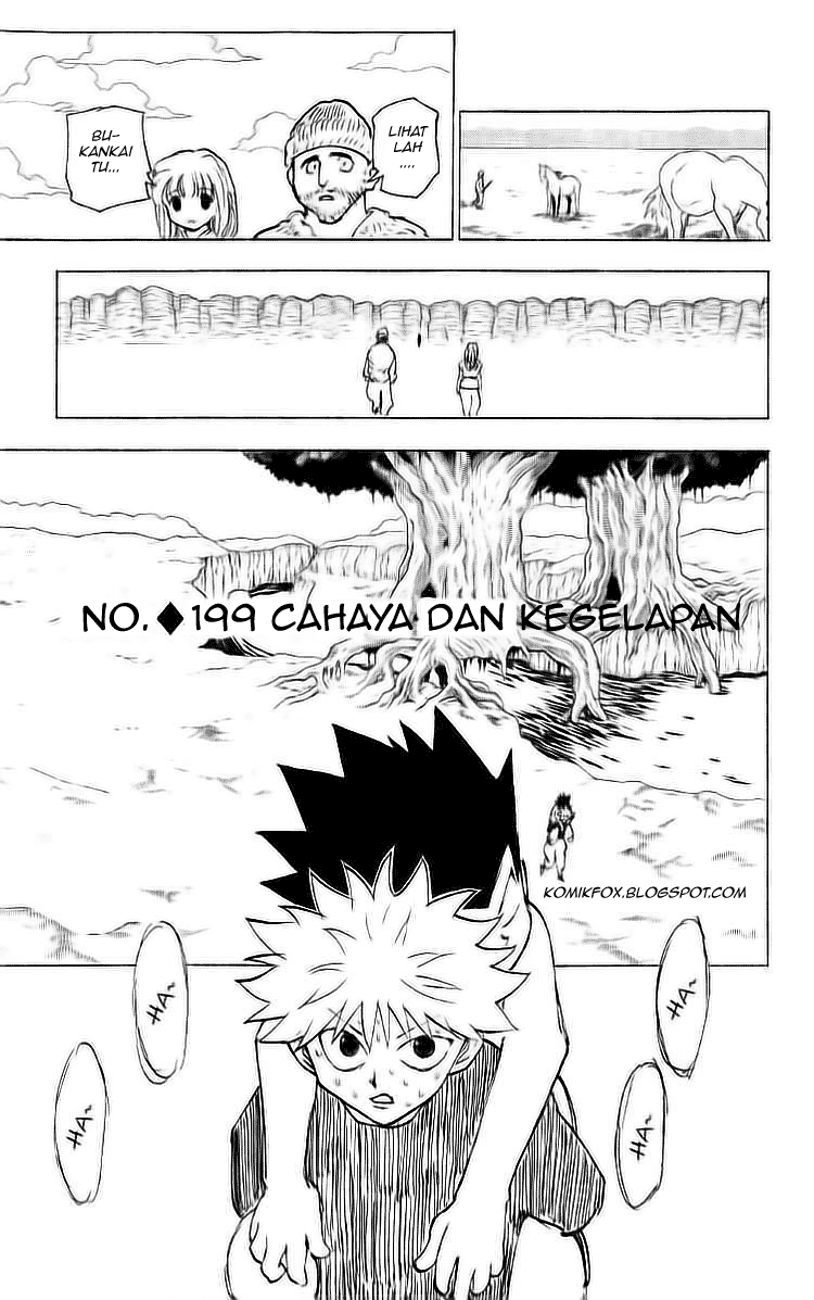 Hunter x Hunter Chapter 199 Bahasa Indonesia