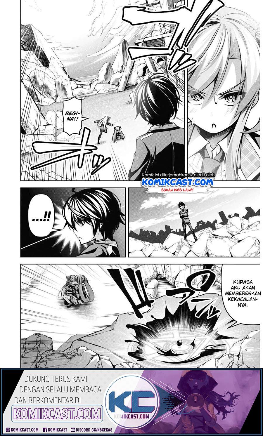 Demon’s Sword Master of Excalibur School Chapter 14 Bahasa Indonesia