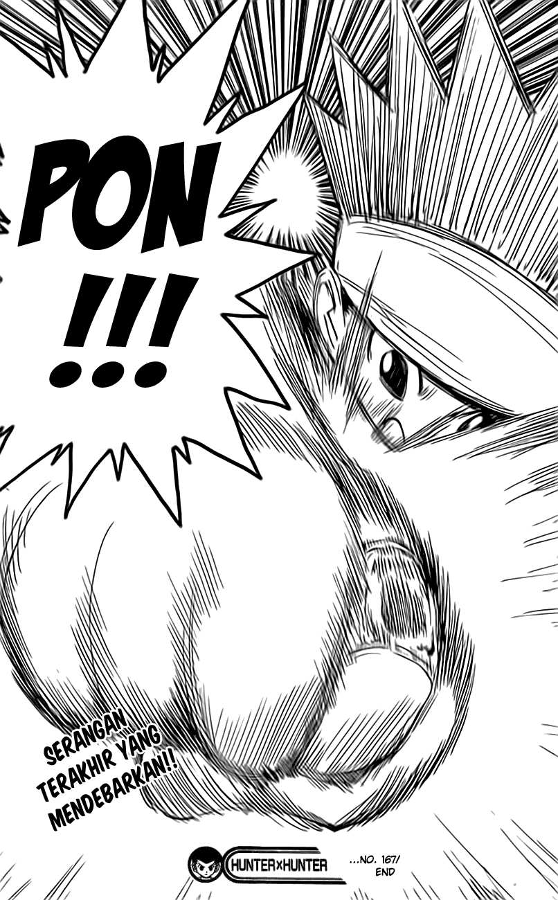 Hunter x Hunter Chapter 167 Bahasa Indonesia