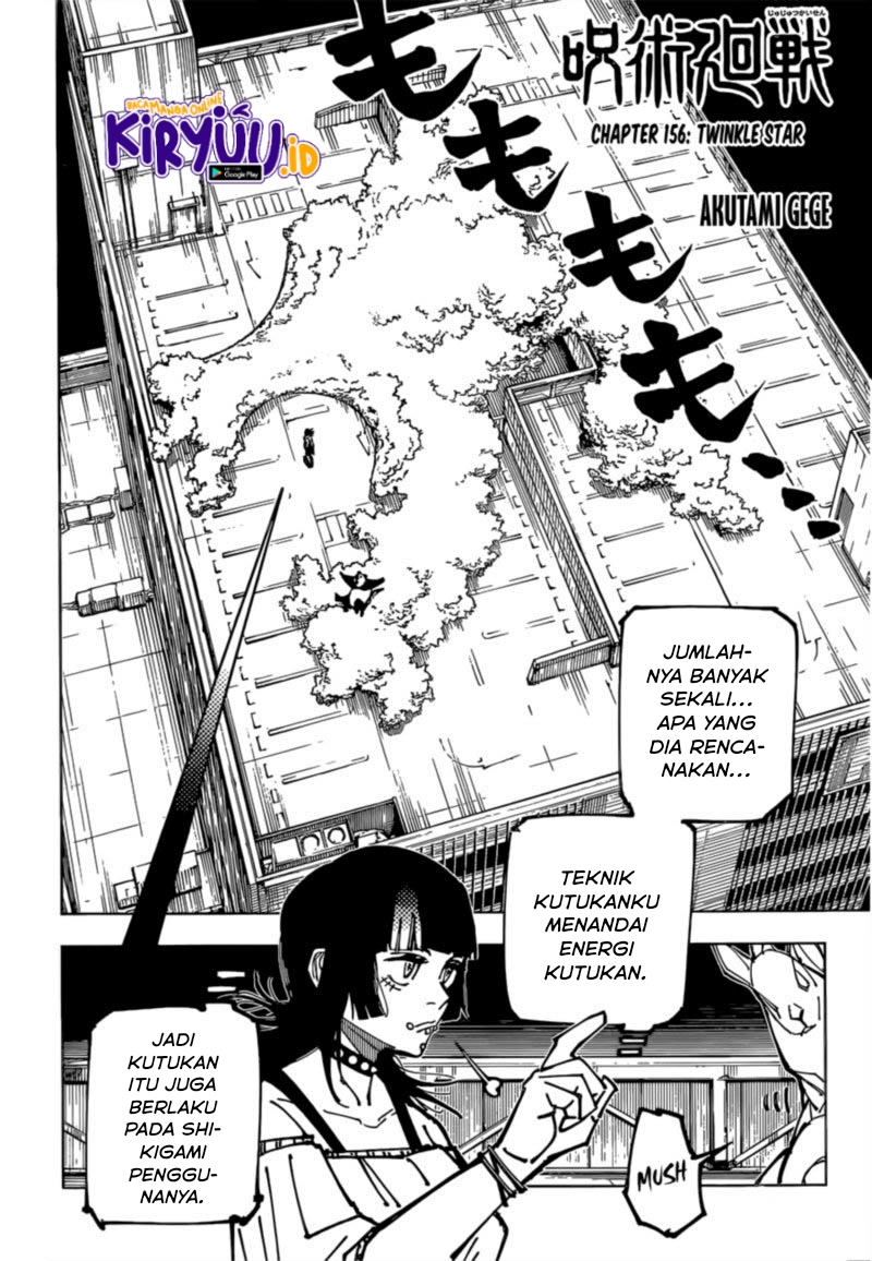 Jujutsu Kaisen Chapter 156 Bahasa Indonesia