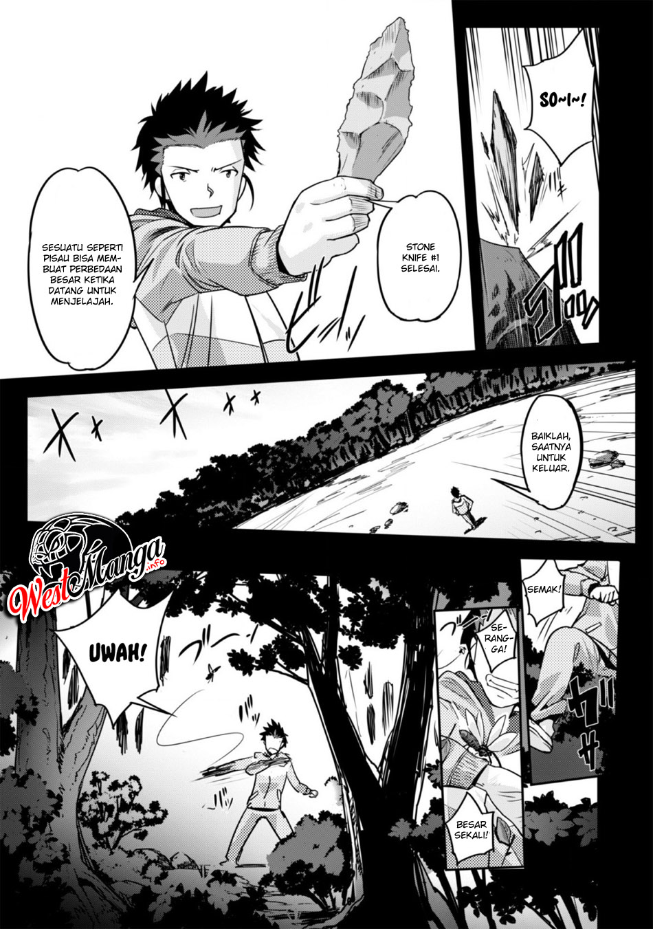 Craft Game no Nouryoku de Isekai Kouryaku!! Chapter 1.1 Bahasa Indonesia