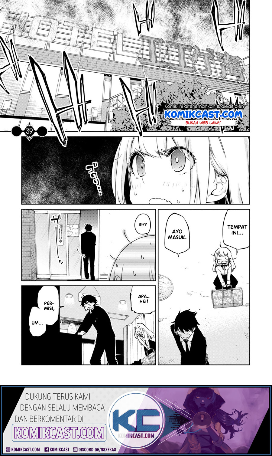 Oroka na Tenshi wa Akuma to Odoru Chapter 39 Bahasa Indonesia