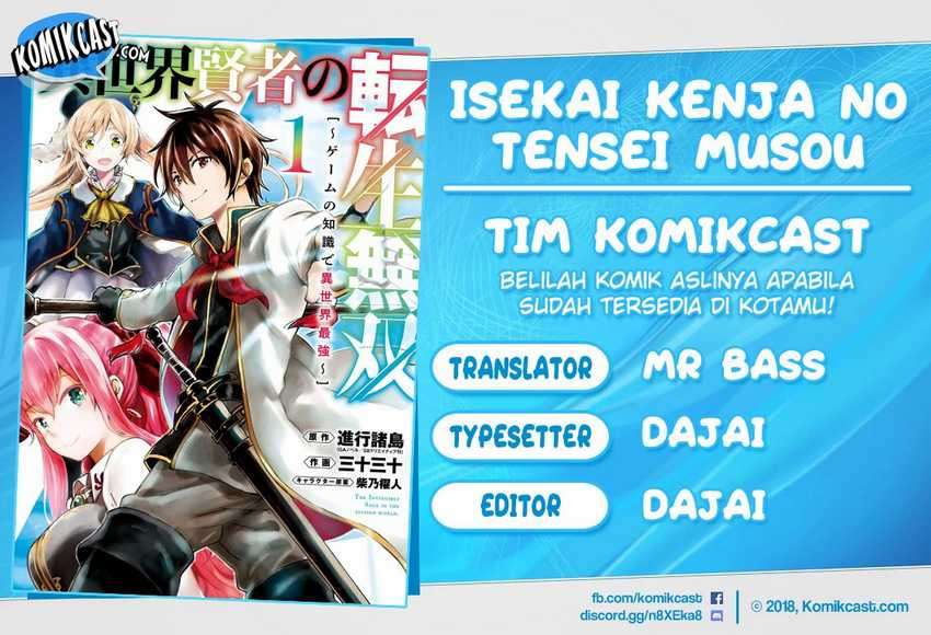 Isekai Kenja no Tensei Musou ~Geemu no Chishiki de Isekai Saikyou~ Chapter 02 Bahasa Indonesia