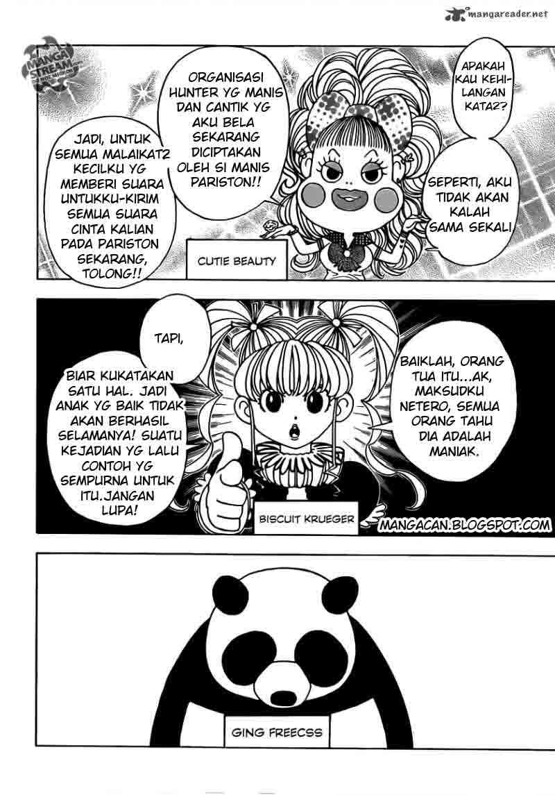 Hunter x Hunter Chapter 329 Bahasa Indonesia