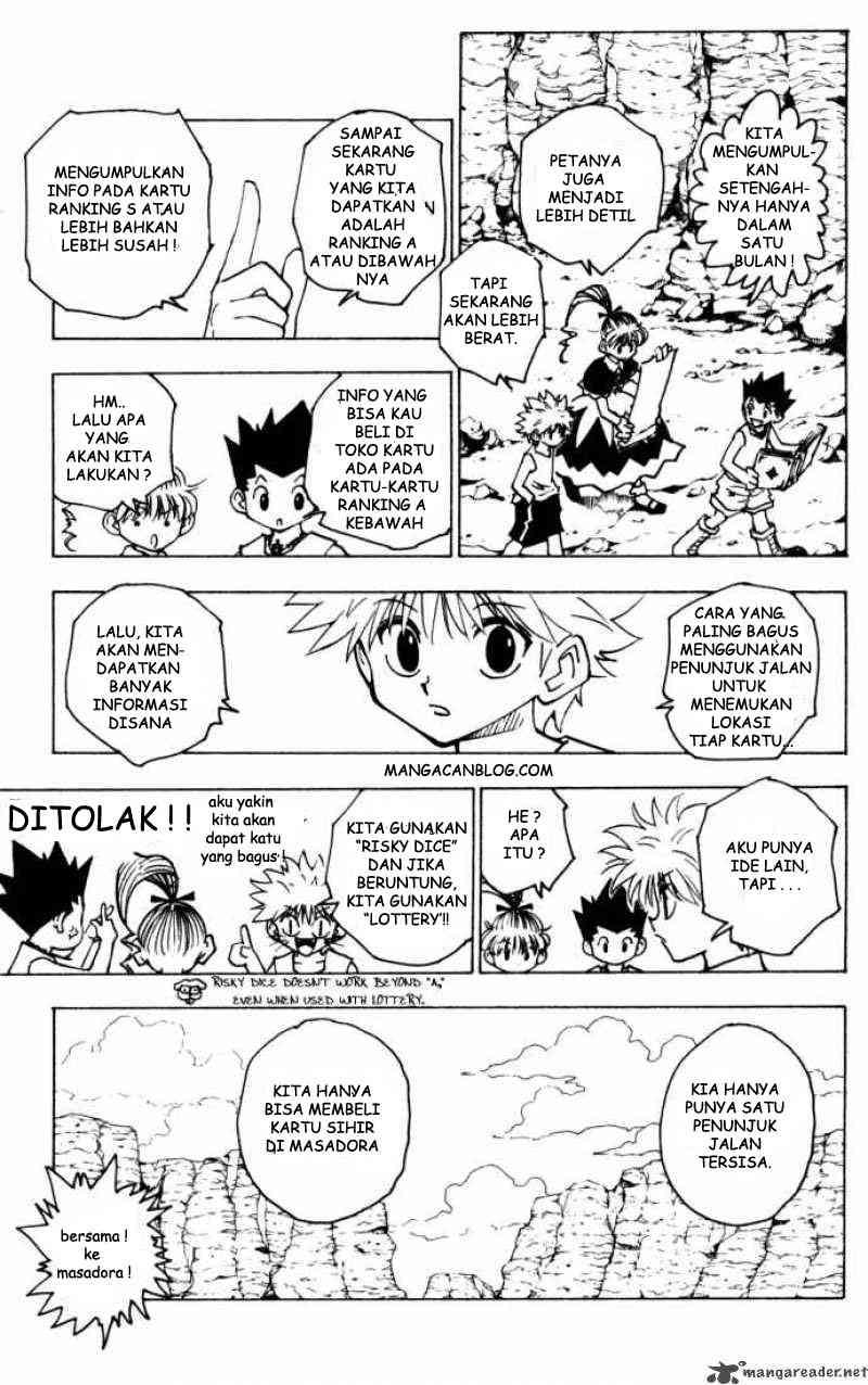 Hunter x Hunter Chapter 151 Bahasa Indonesia