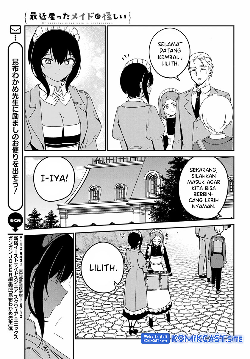 My Recently Hired Maid Is Suspicious Chapter 32 Bahasa Indonesia