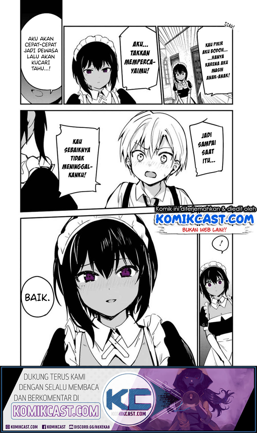 My Recently Hired Maid Is Suspicious Chapter 02.3 Bahasa Indonesia