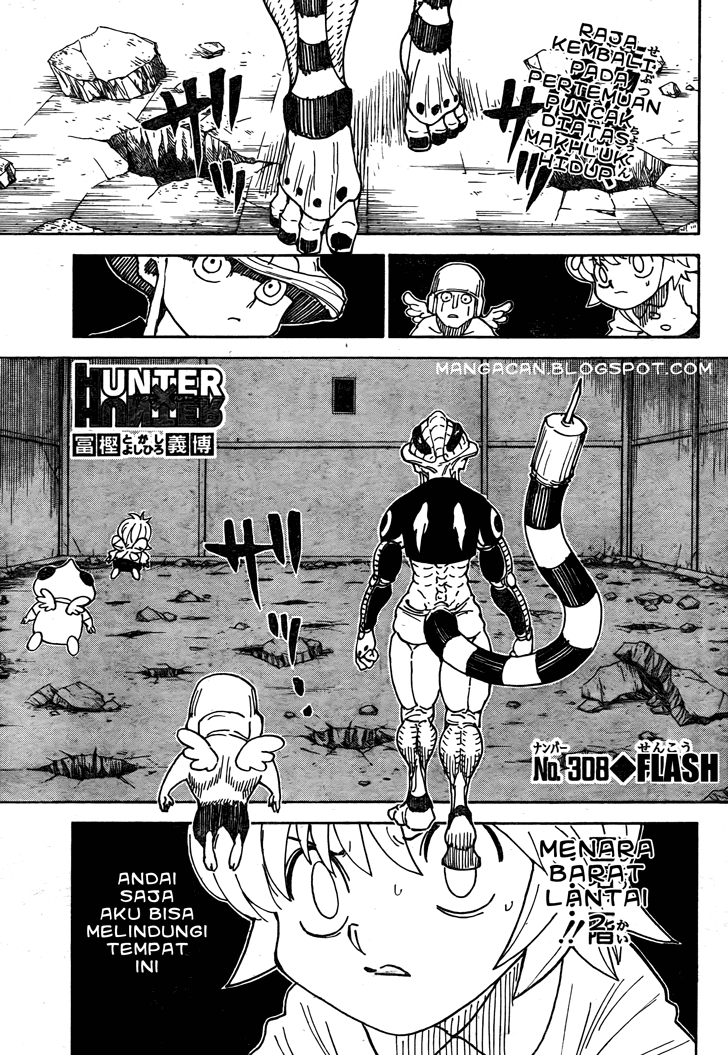 Hunter x Hunter Chapter 308 Bahasa Indonesia