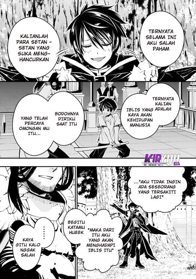 Fukushuu o Koinegau Saikyou Yuusha wa, Yami no Chikara de Senmetsu Musou Suru Chapter 09 Bahasa Indonesia