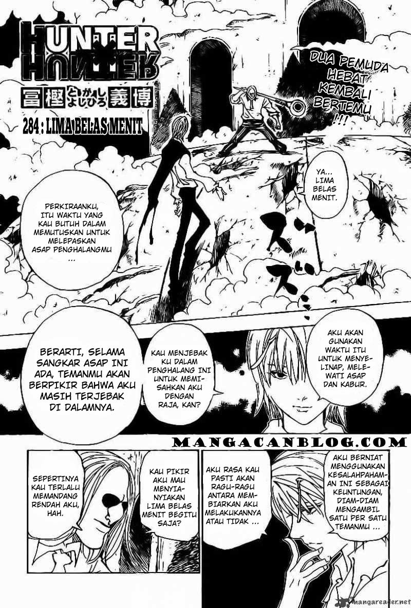 Hunter x Hunter Chapter 284 Bahasa Indonesia