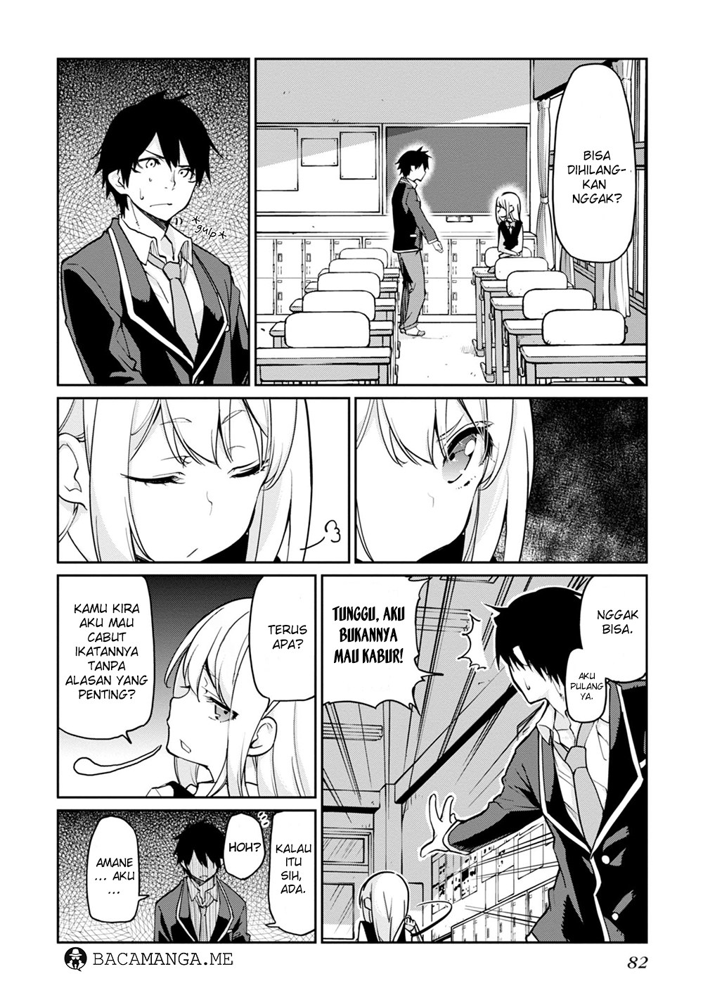 Oroka na Tenshi wa Akuma to Odoru Chapter 17 Bahasa Indonesia