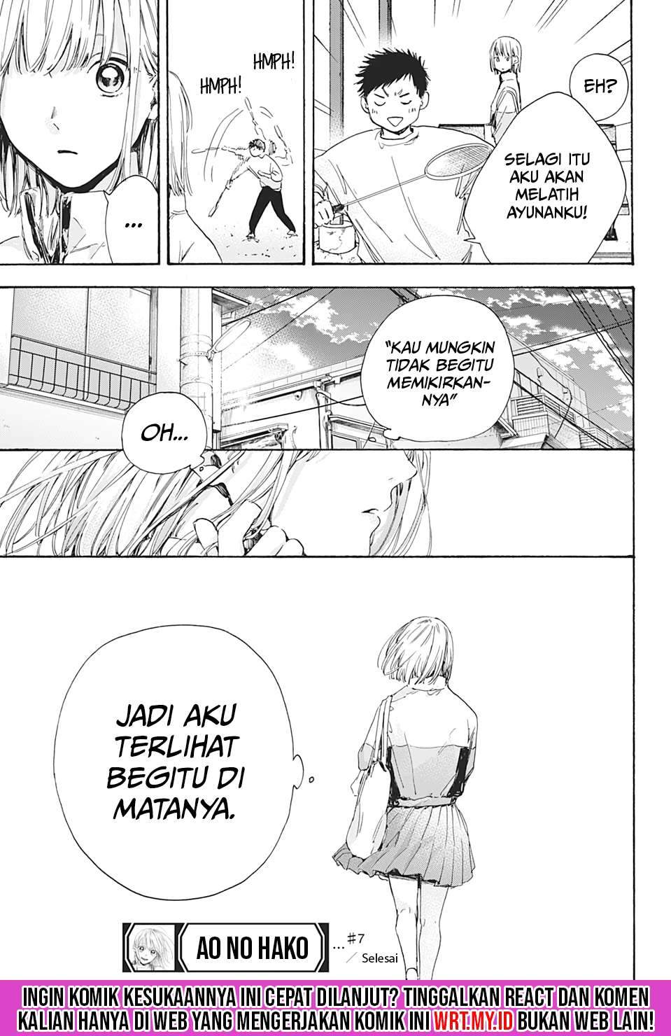 Ao no Hako Chapter 07 Bahasa Indonesia