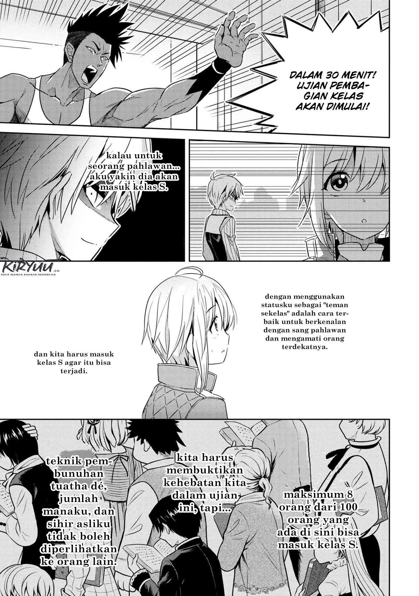 Sekai Saikyou no Assassin, Isekai Kizoku ni Tensei Suru Chapter 11 Bahasa Indonesia