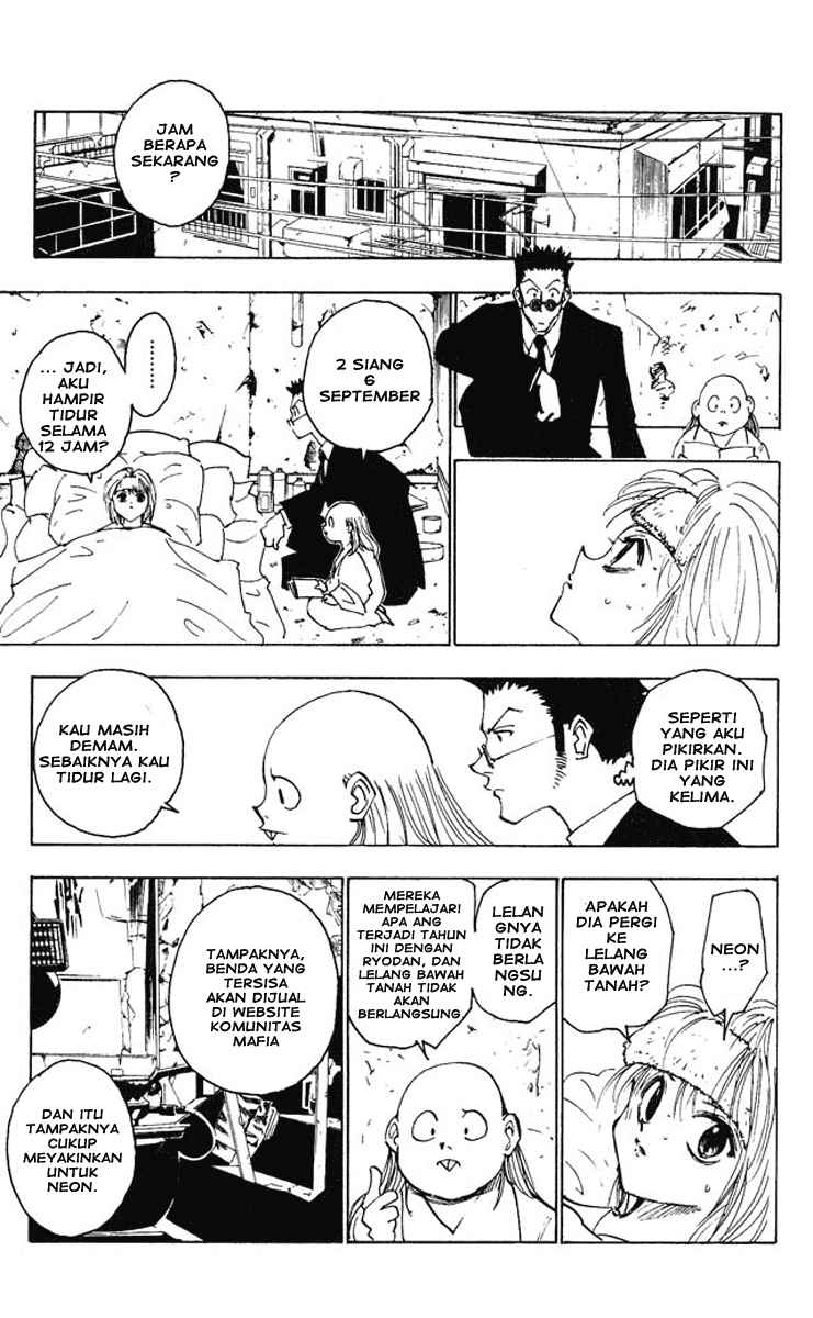 Hunter x Hunter Chapter 121 Bahasa Indonesia