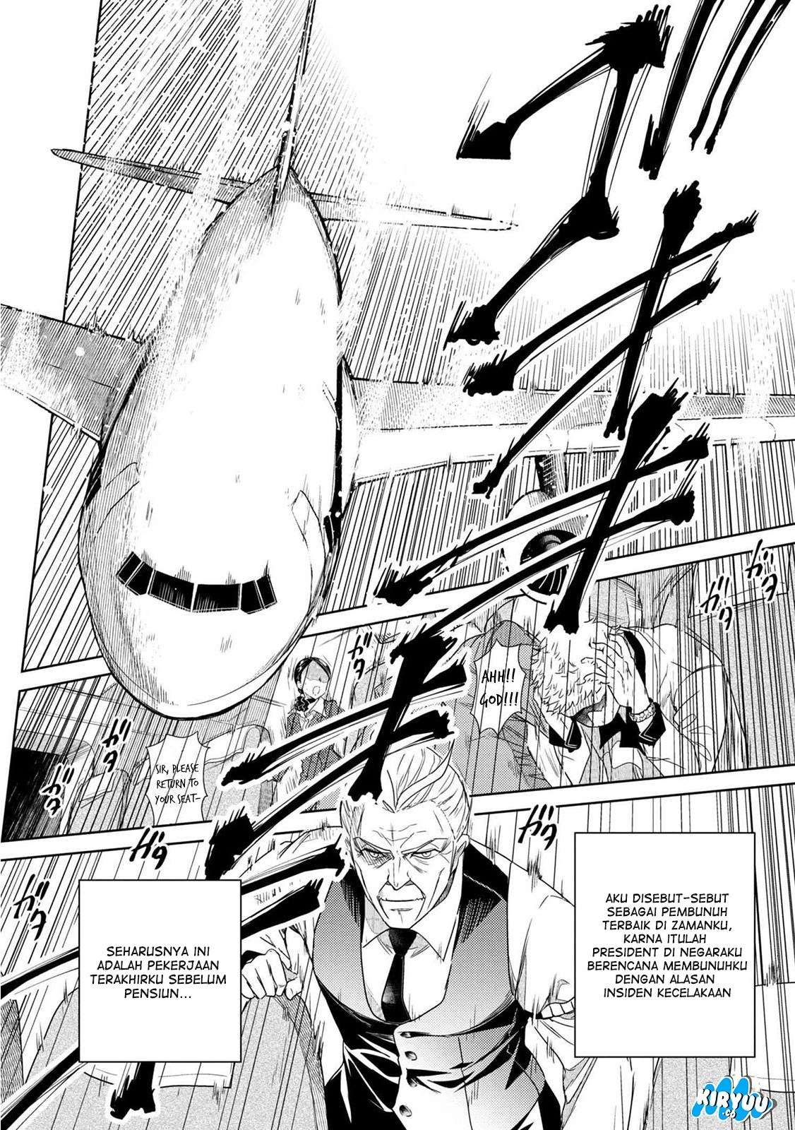 Sekai Saikyou no Assassin, Isekai Kizoku ni Tensei Suru Chapter 01 Bahasa Indonesia