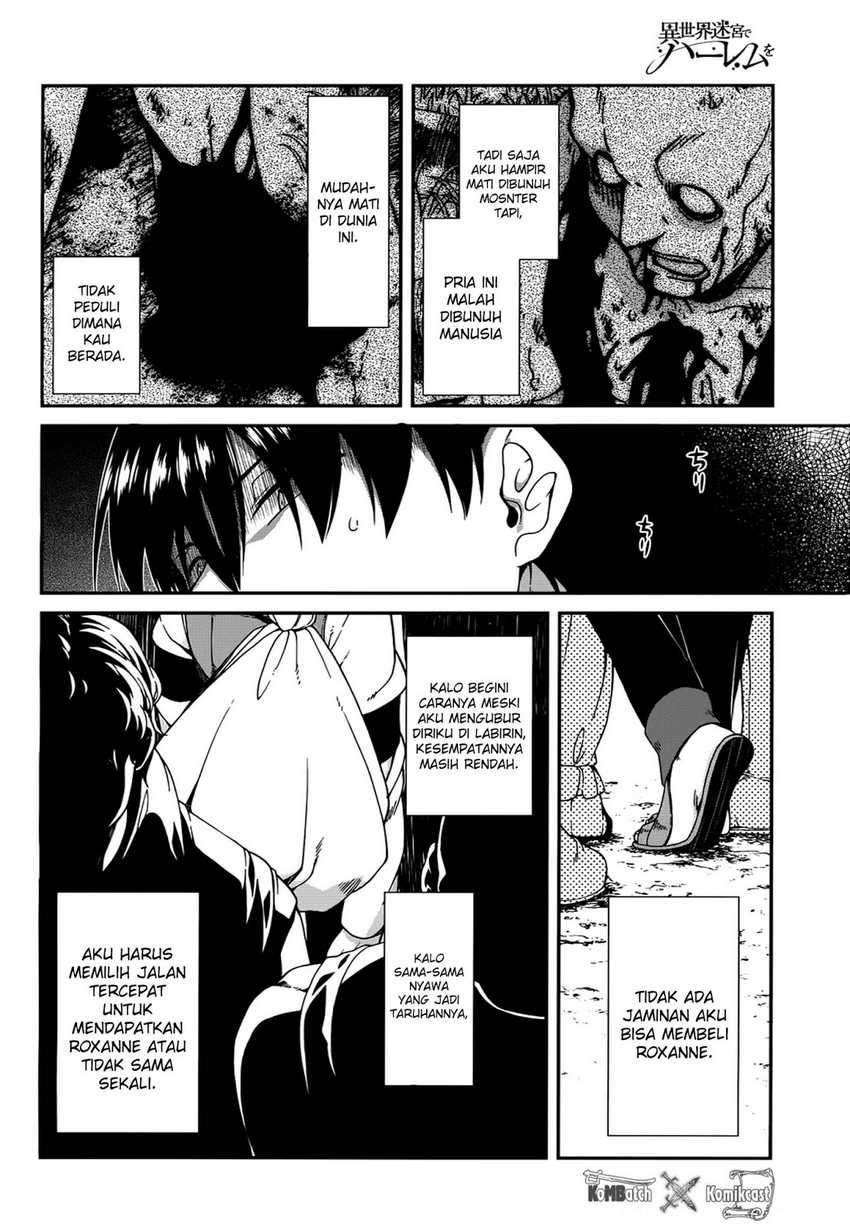 Isekai Meikyuu de Harem o Chapter 6 Bahasa Indonesia