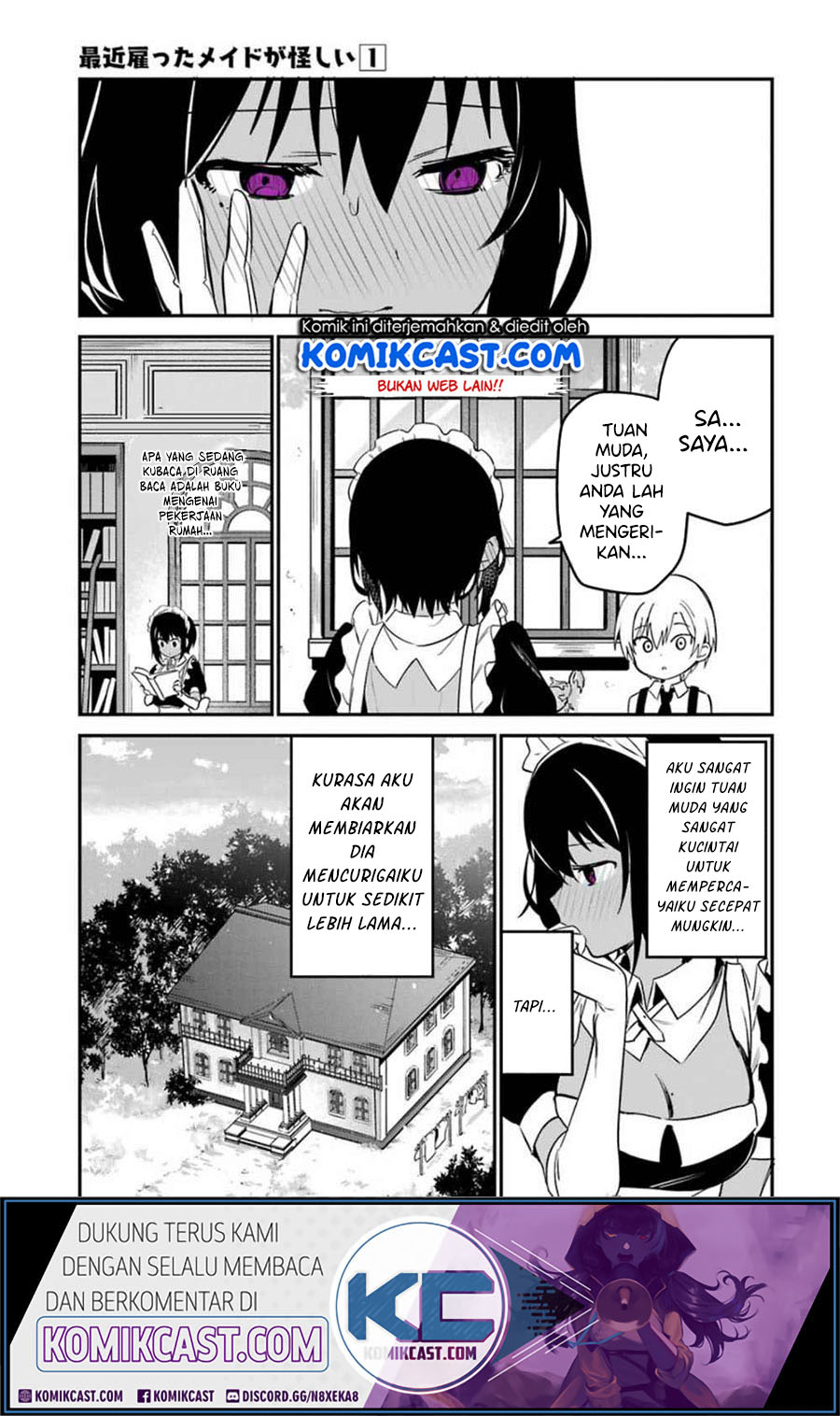 My Recently Hired Maid Is Suspicious Chapter 01 Bahasa Indonesia