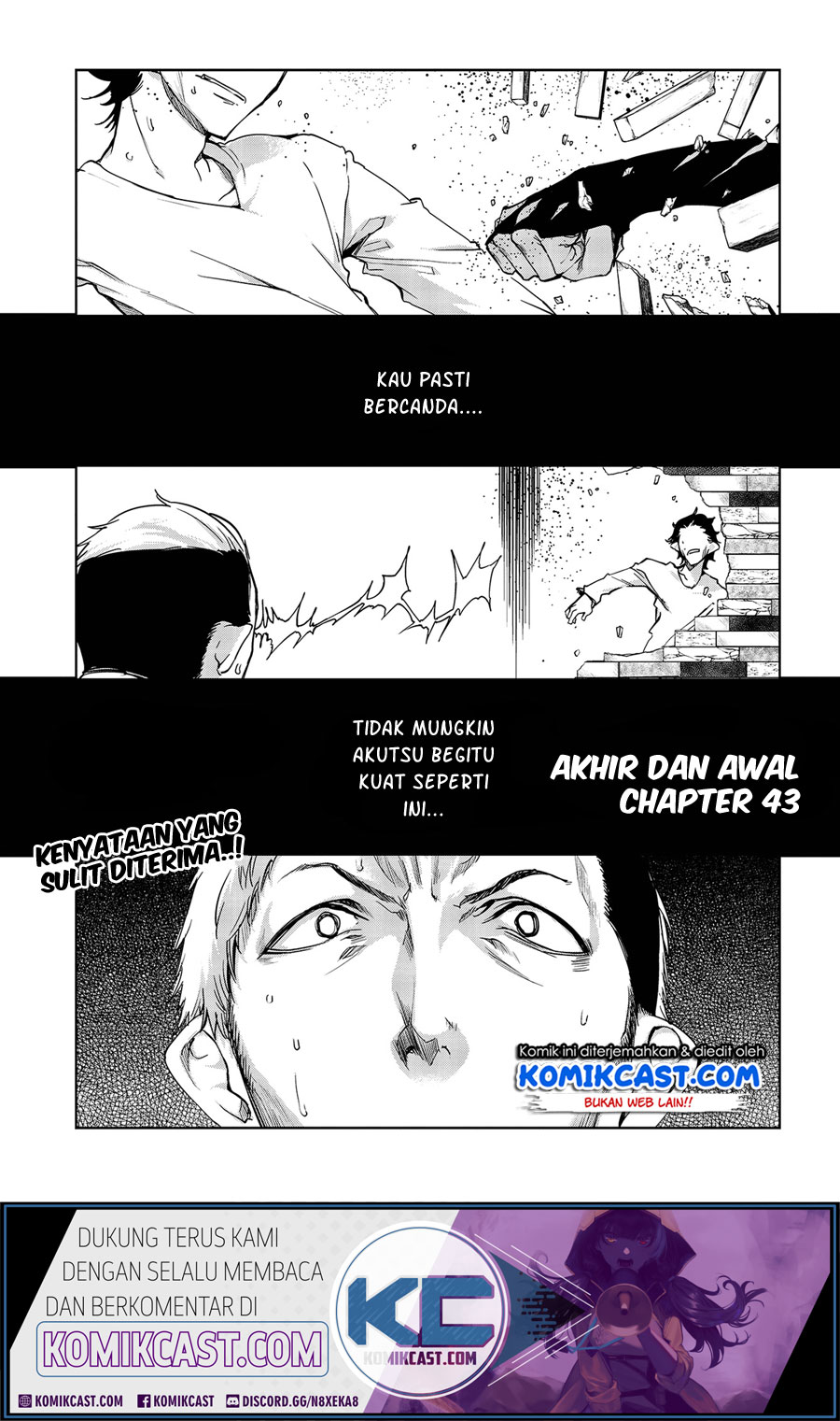 Oroka na Tenshi wa Akuma to Odoru Chapter 43 Bahasa Indonesia