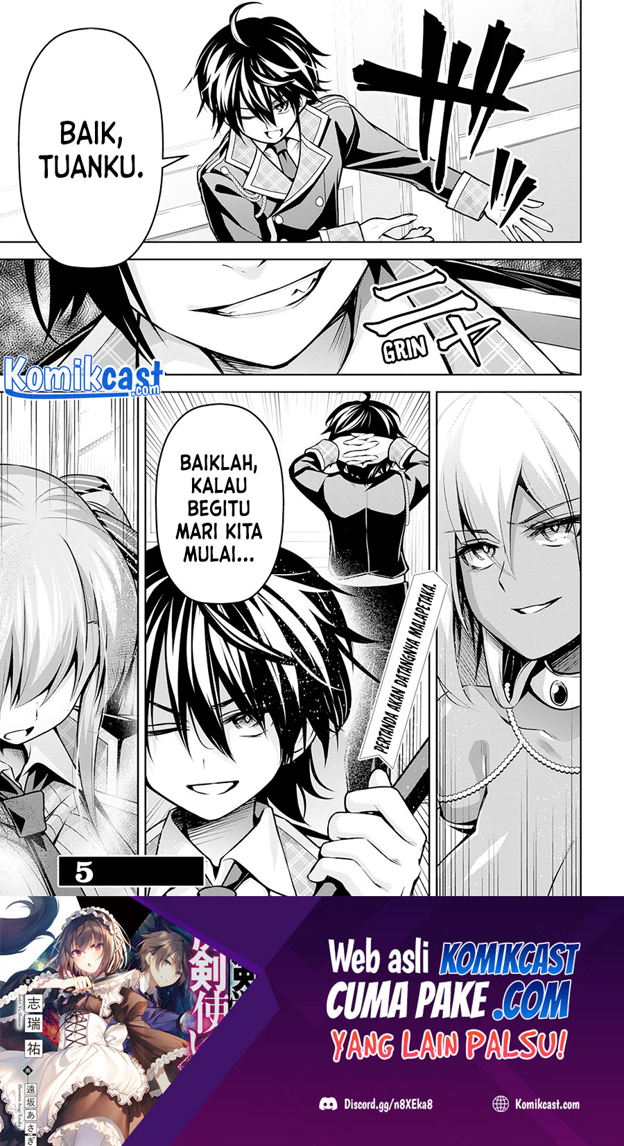 Demon’s Sword Master of Excalibur School Chapter 16 Bahasa Indonesia