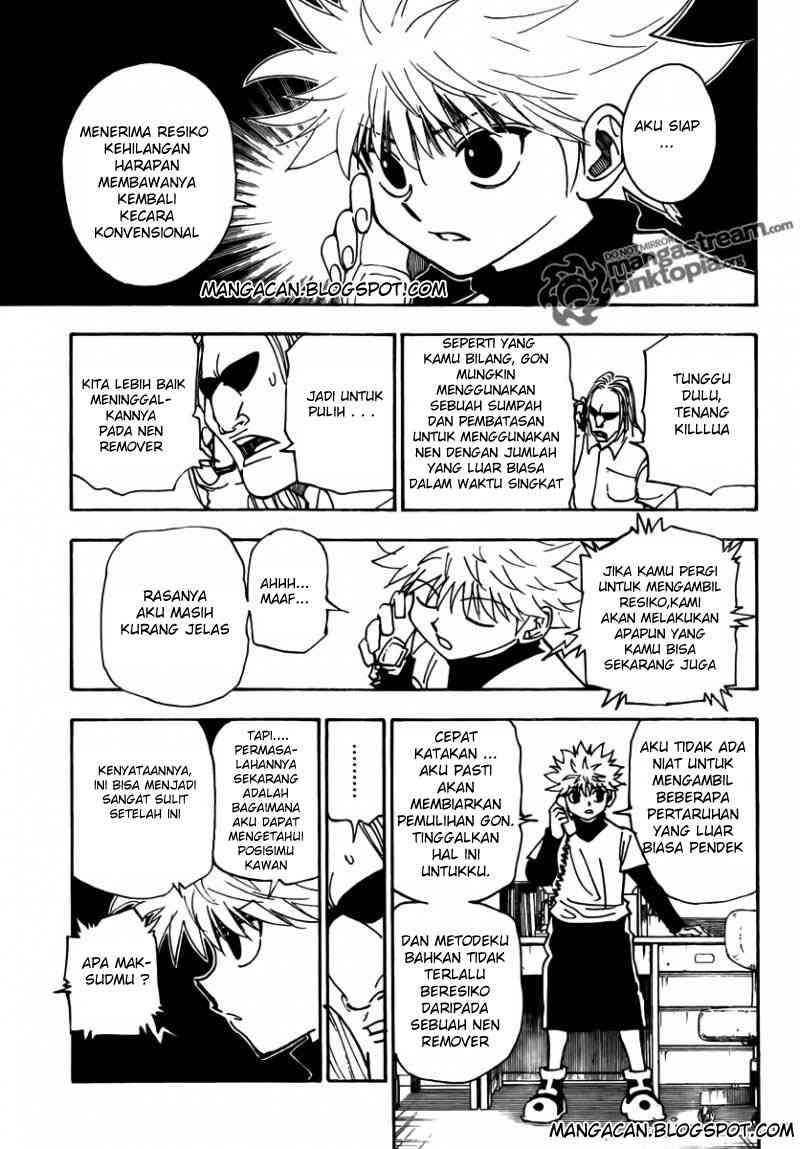 Hunter x Hunter Chapter 324 Bahasa Indonesia