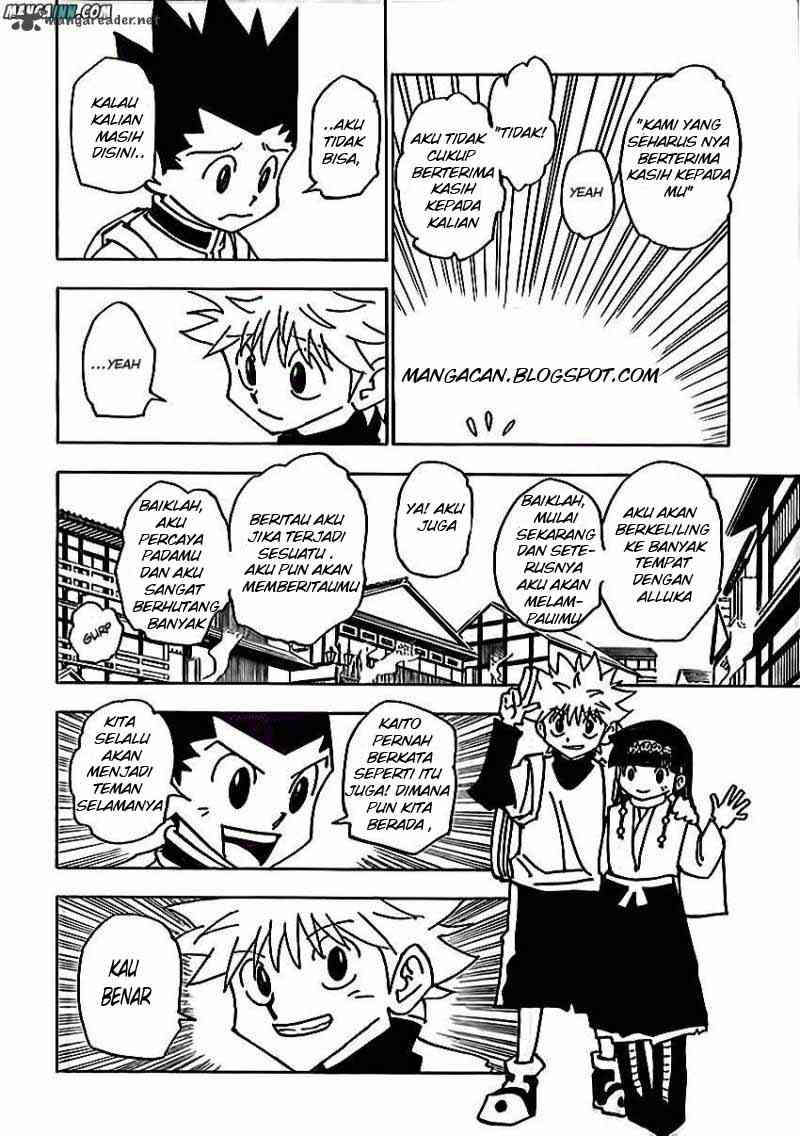 Hunter x Hunter Chapter 338 Bahasa Indonesia