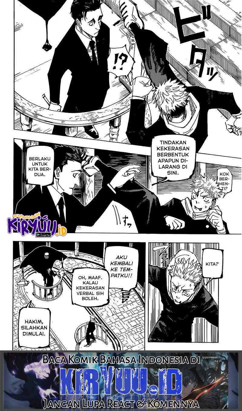 Jujutsu Kaisen Chapter 164 Bahasa Indonesia