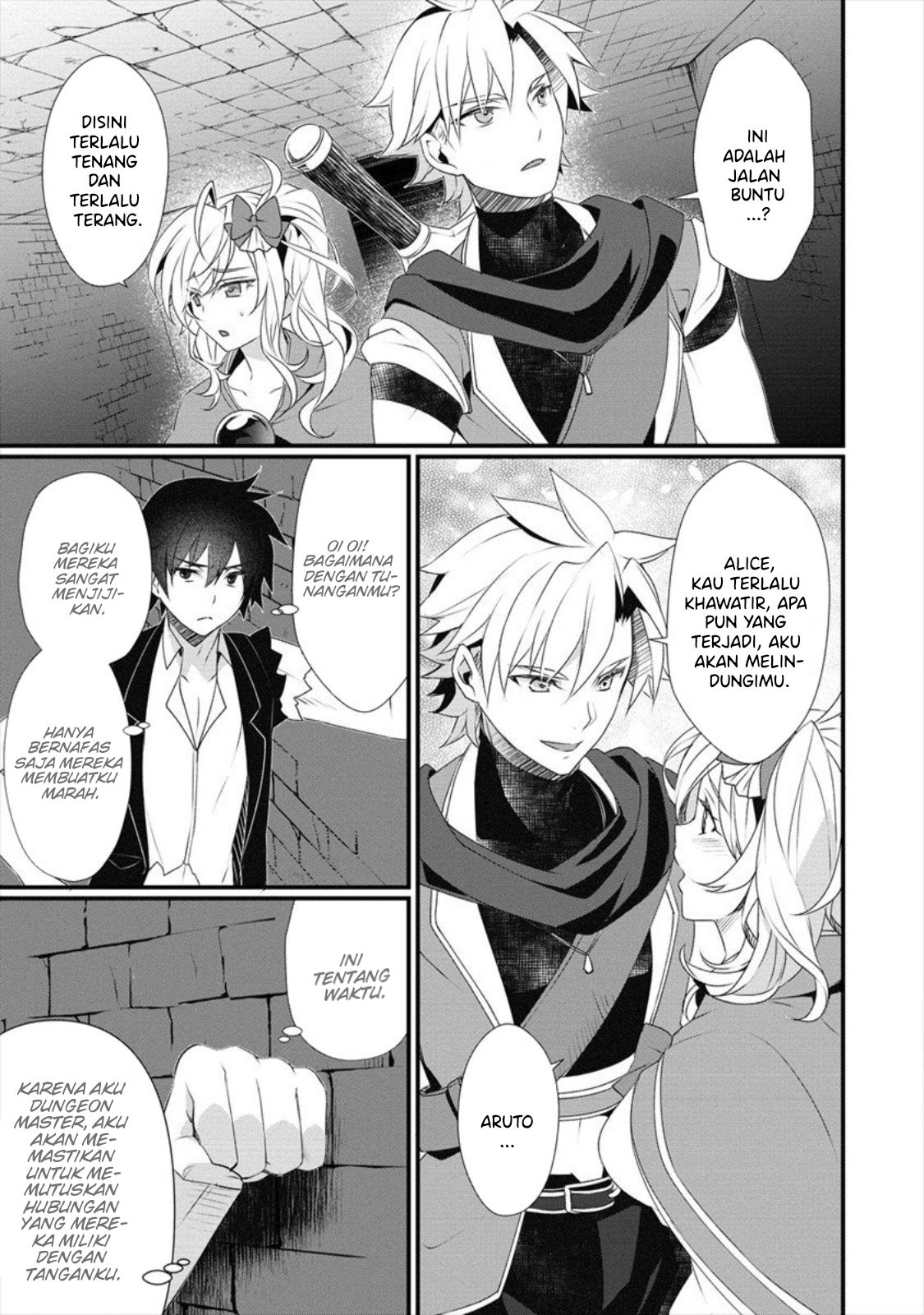 Gedou Ten’isha no Harem Dungeon Seisakuki Chapter 04 Bahasa Indonesia