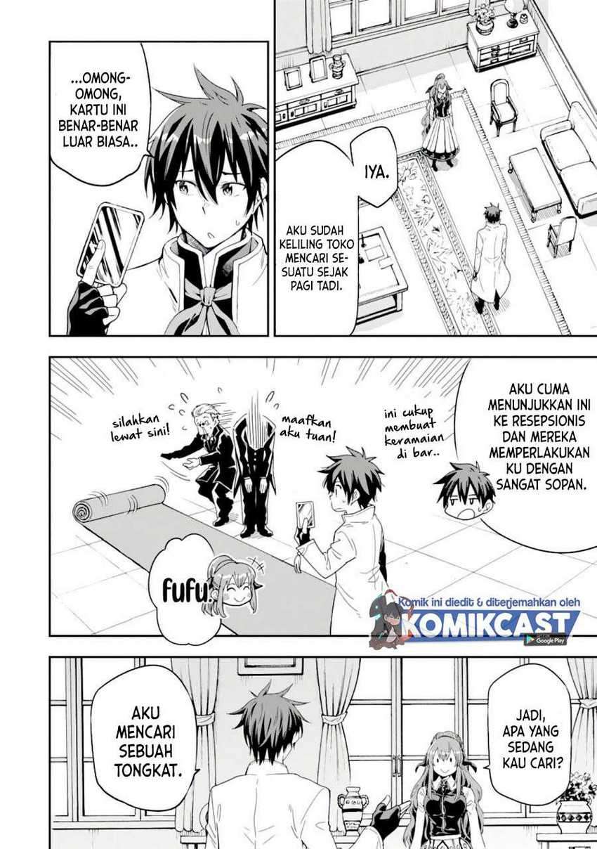 Isekai Kenja no Tensei Musou ~Geemu no Chishiki de Isekai Saikyou~ Chapter 08.2 Bahasa Indonesia