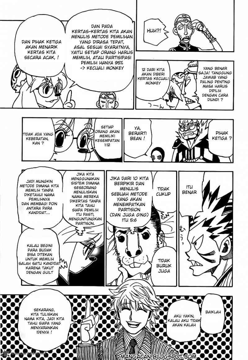 Hunter x Hunter Chapter 319 Bahasa Indonesia