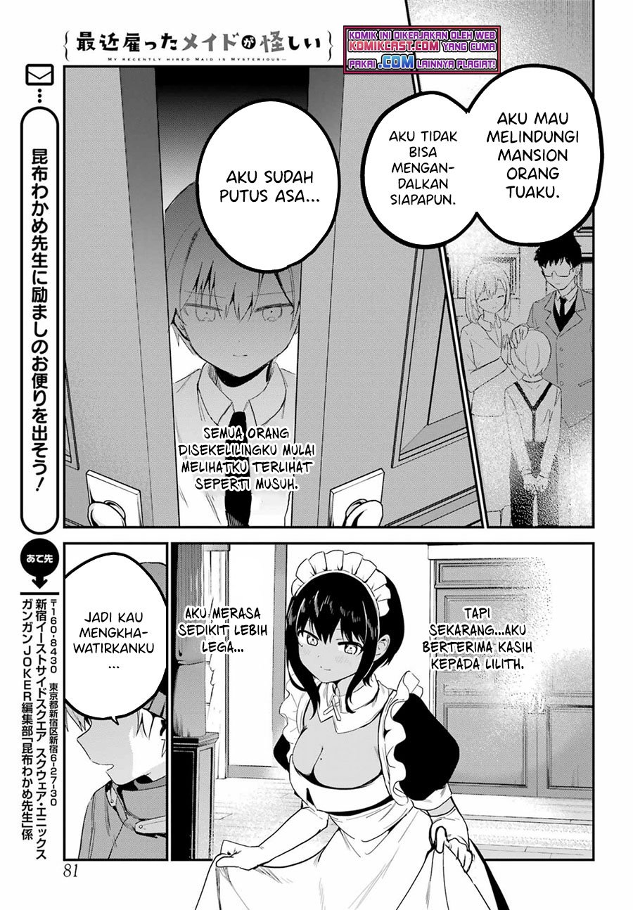 My Recently Hired Maid Is Suspicious Chapter 28 Bahasa Indonesia