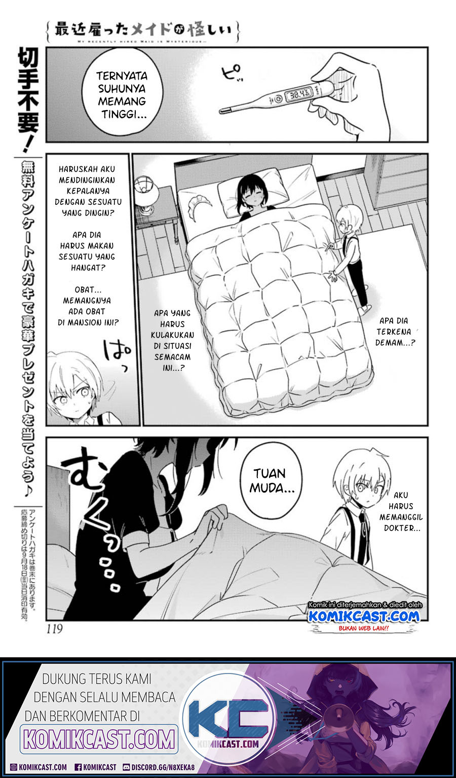 My Recently Hired Maid Is Suspicious Chapter 09 Bahasa Indonesia