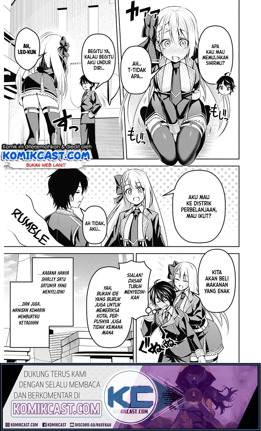 Demon’s Sword Master of Excalibur School Chapter 8 Bahasa Indonesia