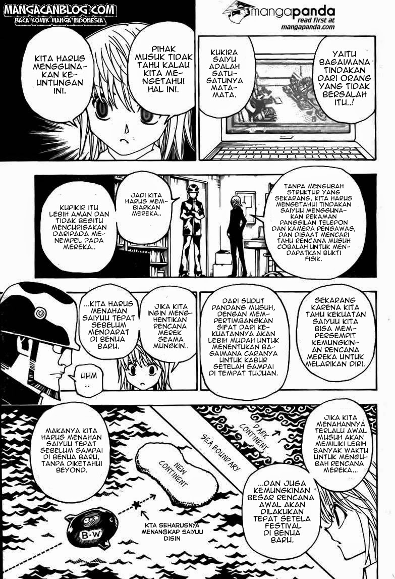 Hunter x Hunter Chapter 349 Bahasa Indonesia