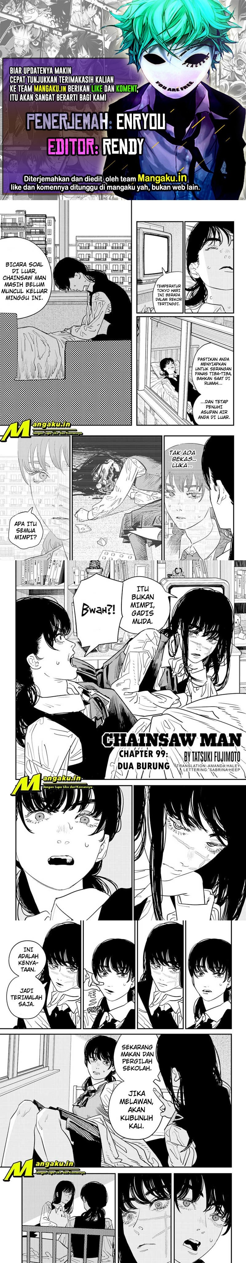 Chainsaw Man Chapter 99 Bahasa Indonesia