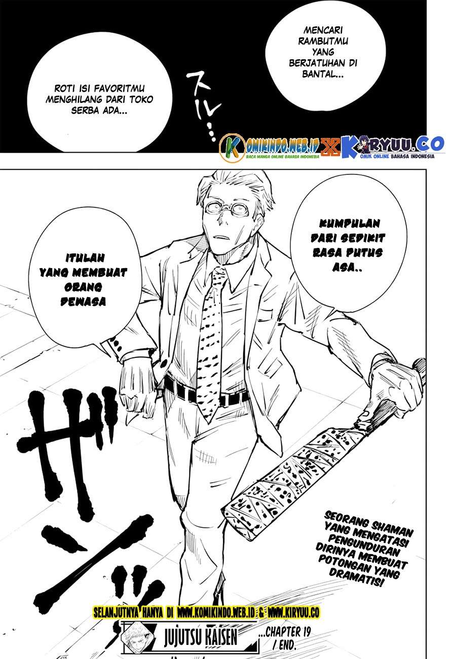 Jujutsu Kaisen Chapter 19 Bahasa Indonesia