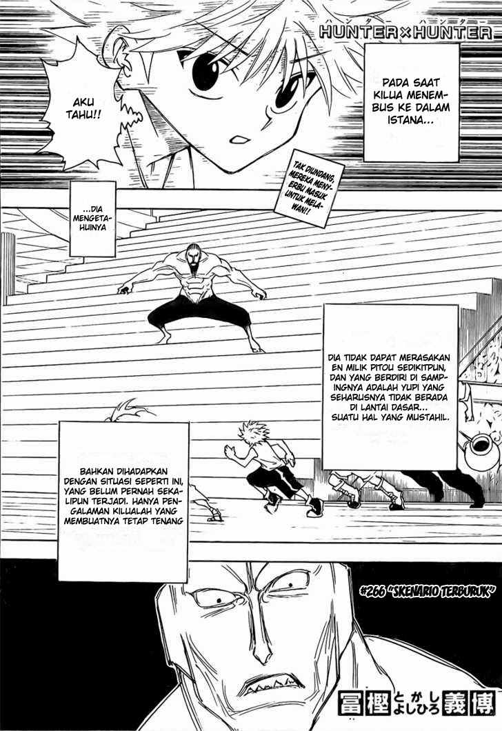 Hunter x Hunter Chapter 266 Bahasa Indonesia