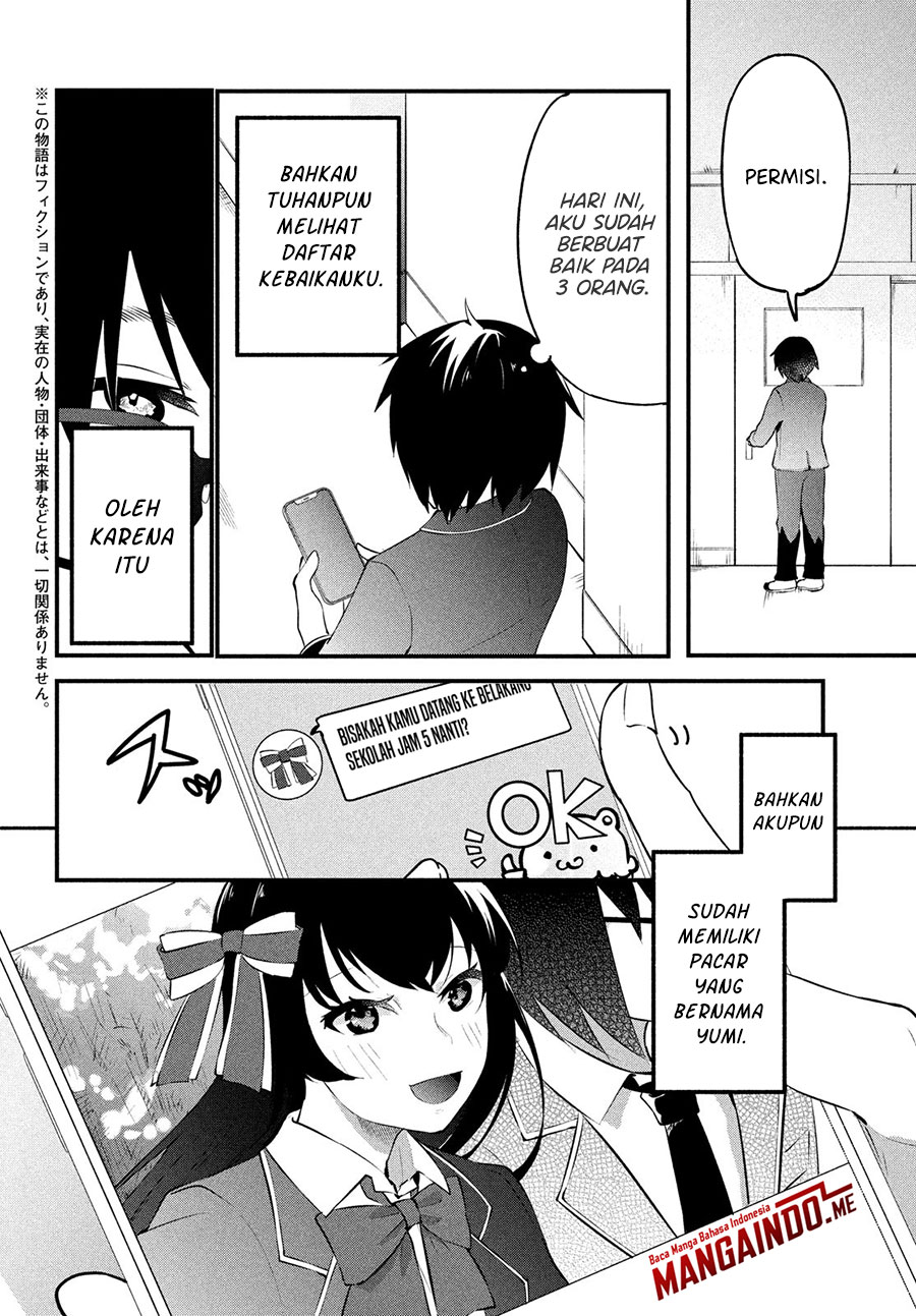 Itsumo Baka ni shitekuru Bishoujo-tachi to Zetsuen shitara, Jitsu wa Ore no Koto ga Daisuki Datta you da Chapter 01.1 Bahasa Indonesia