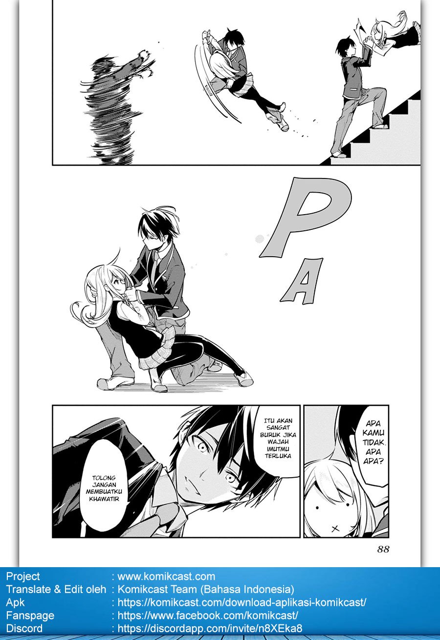 Oroka na Tenshi wa Akuma to Odoru Chapter 11 Bahasa Indonesia