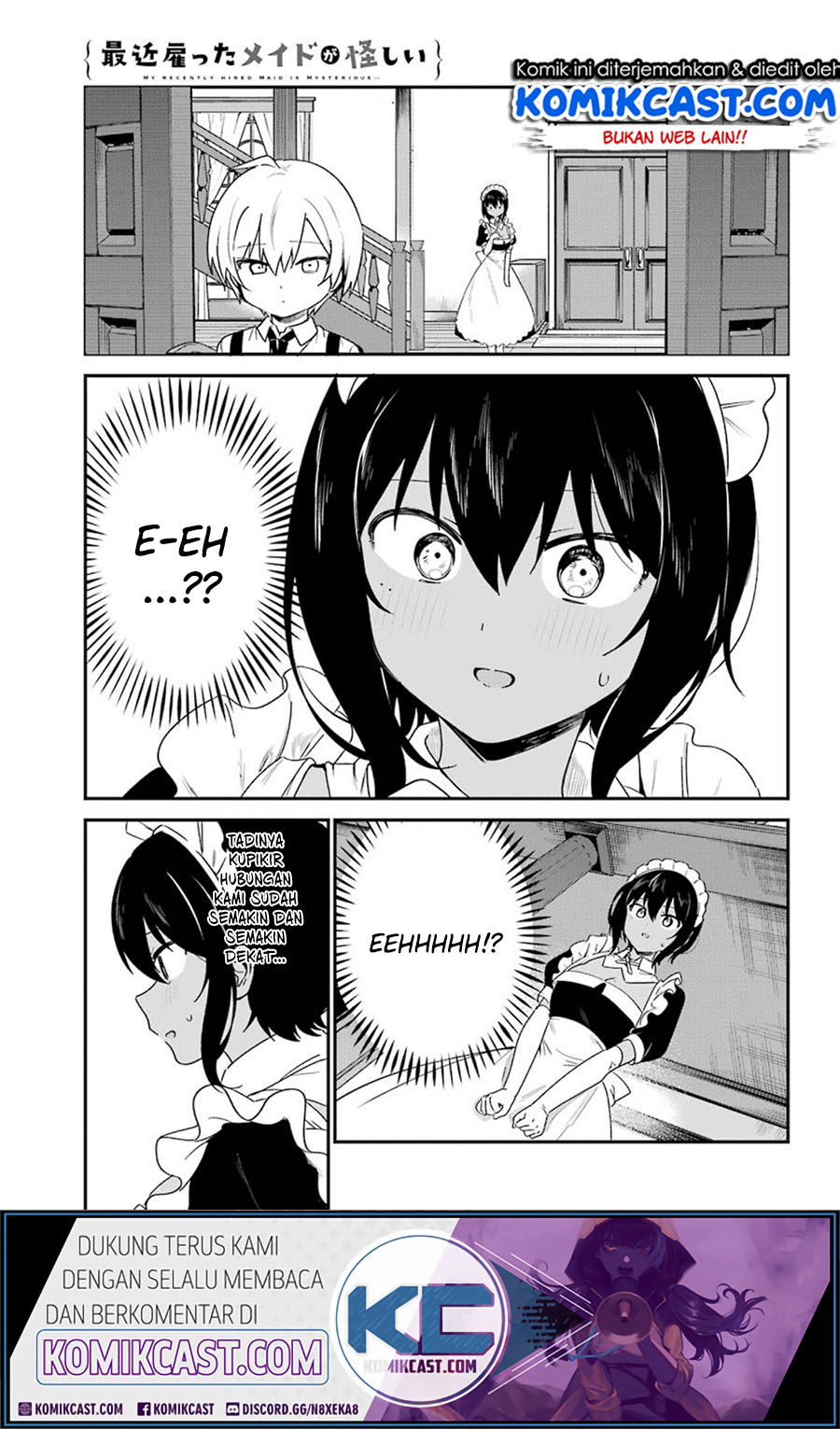 My Recently Hired Maid Is Suspicious Chapter 14 Bahasa Indonesia